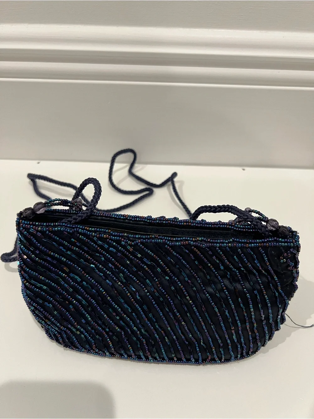 NWT Vintage Black Eyelet Tara Jarmon Bag